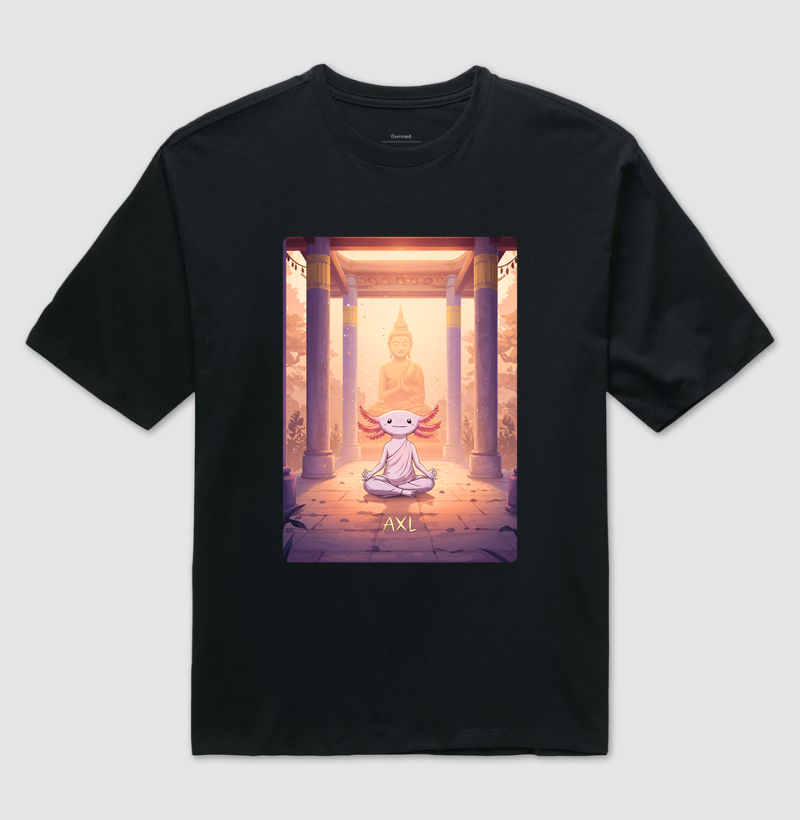 Camiseta Oversized - AXL, Meditando (01)