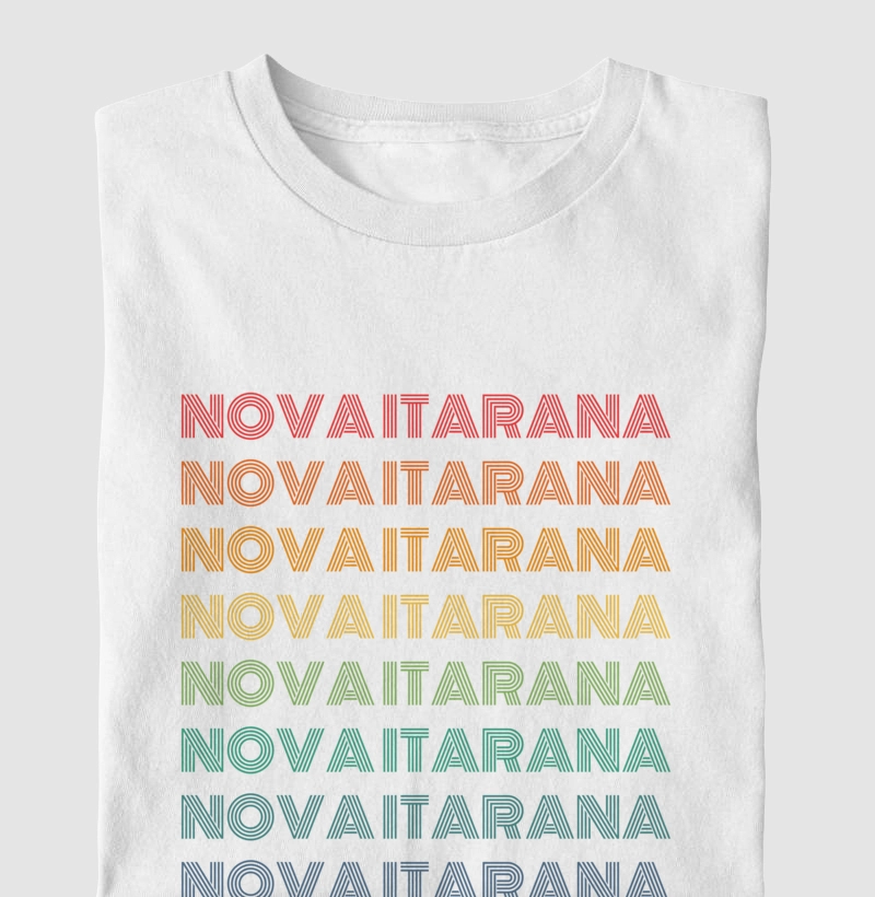 Nova Itarana Letreiro Retrô