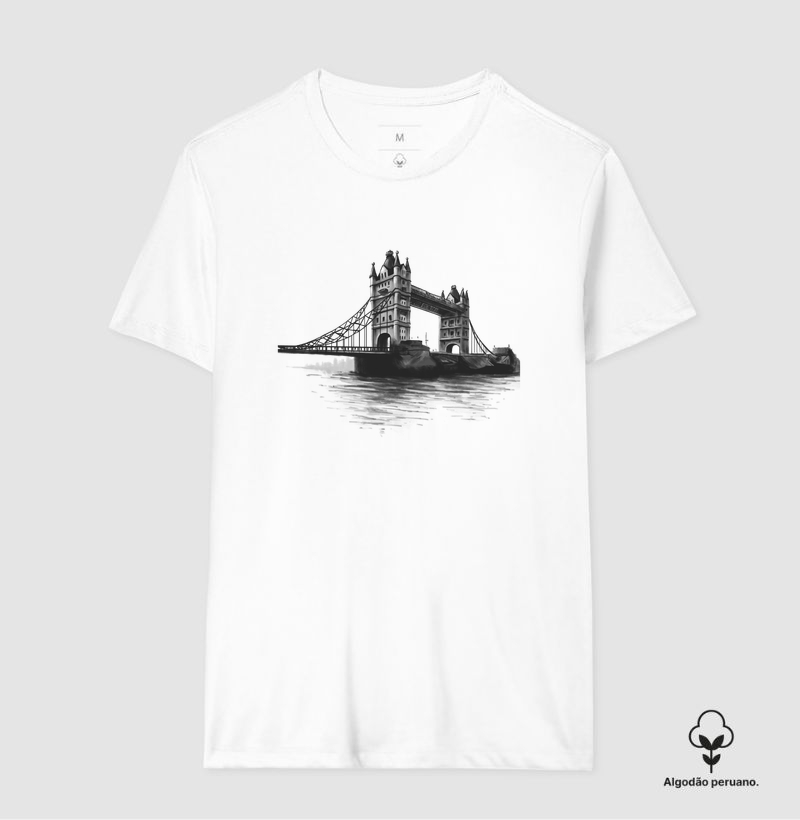 Camiseta Londres Monocromática