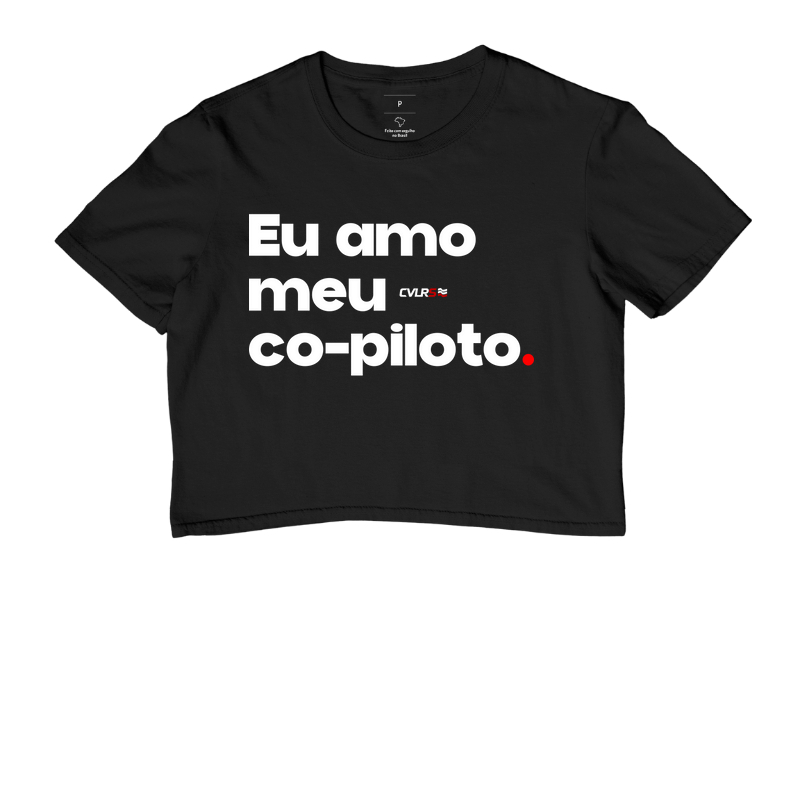 Eu amo meu co-piloto.
