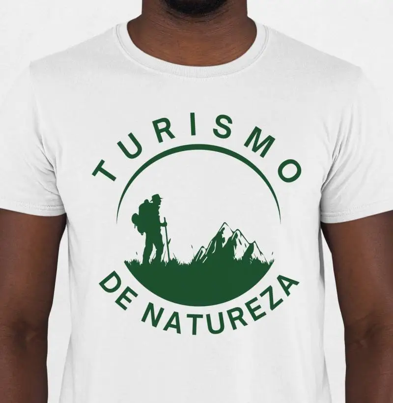 Camiseta Homem Trilha Montanha