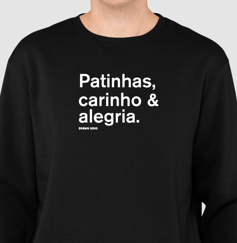 Patinhas, carinho & alegria