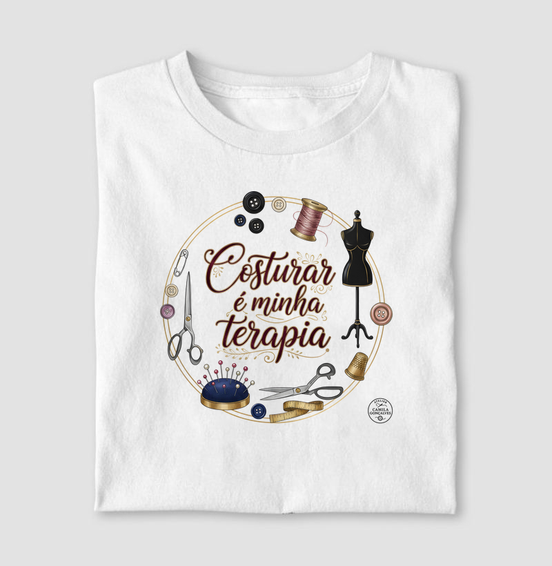Costurar é minha terapia