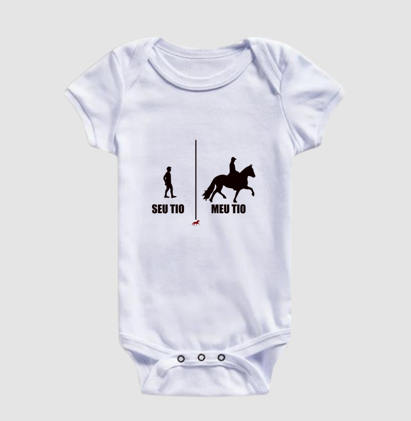 Seu tio, meu tio - Body Infantil