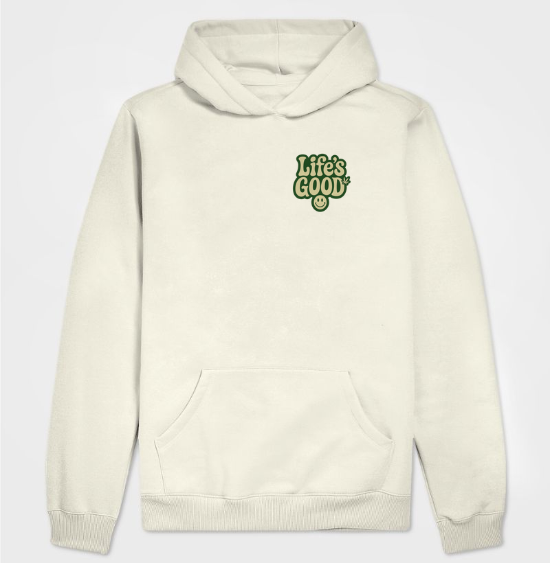 Hoodie moletom - Life´s Good