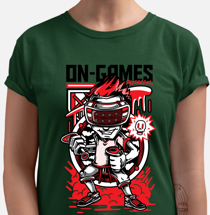Camiseta On Games Garoto