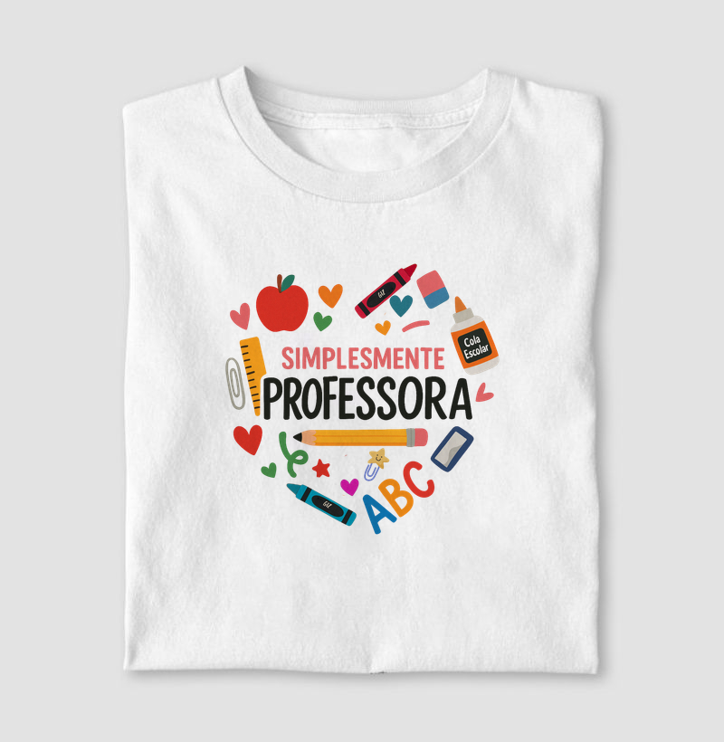 Camiseta | Simplesmente Professora