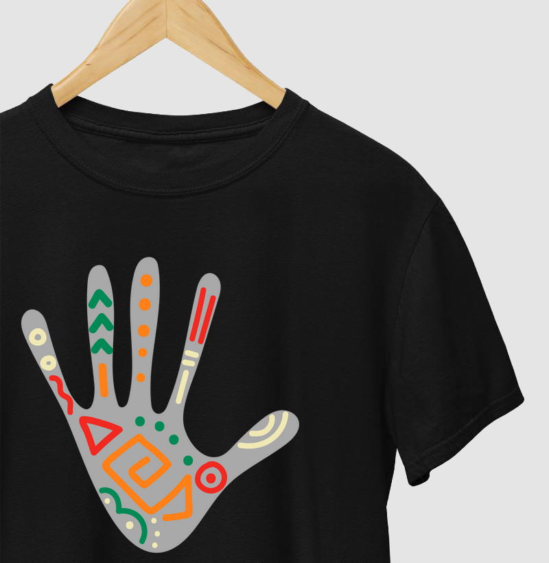 Camiseta Animalis DNA Africano 100% Algodão