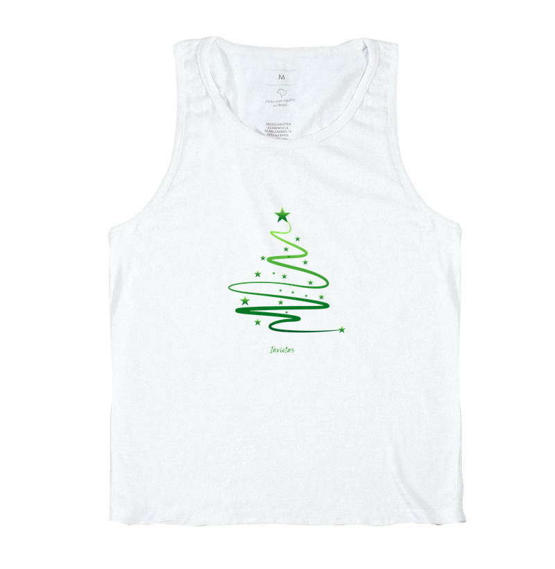 Camiseta Regata - Árvore Estrelada