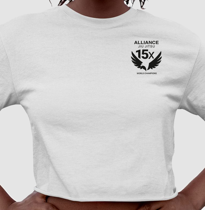 Cropped 15x World Champions I Preto pequeno