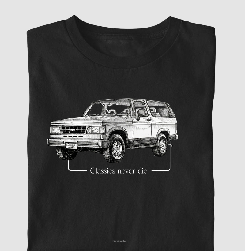 Camiseta Chevrolet Bonanza Custom De Luxe - Ícone dos Anos 90 – Cores