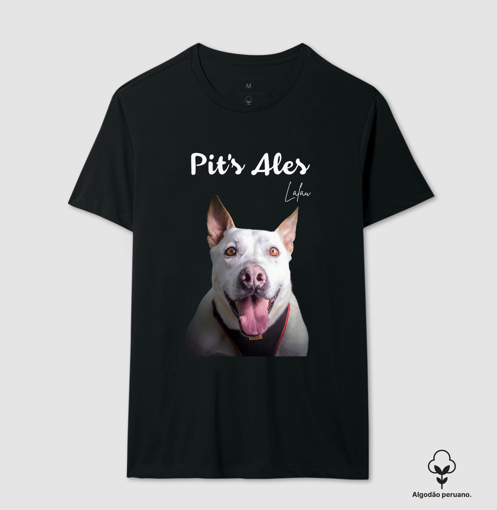 Camiseta Algodão Peruano Lalau
