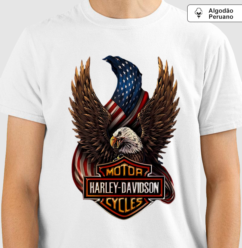 Supreme Harley Davidson 2 (tecido algodão peruano)