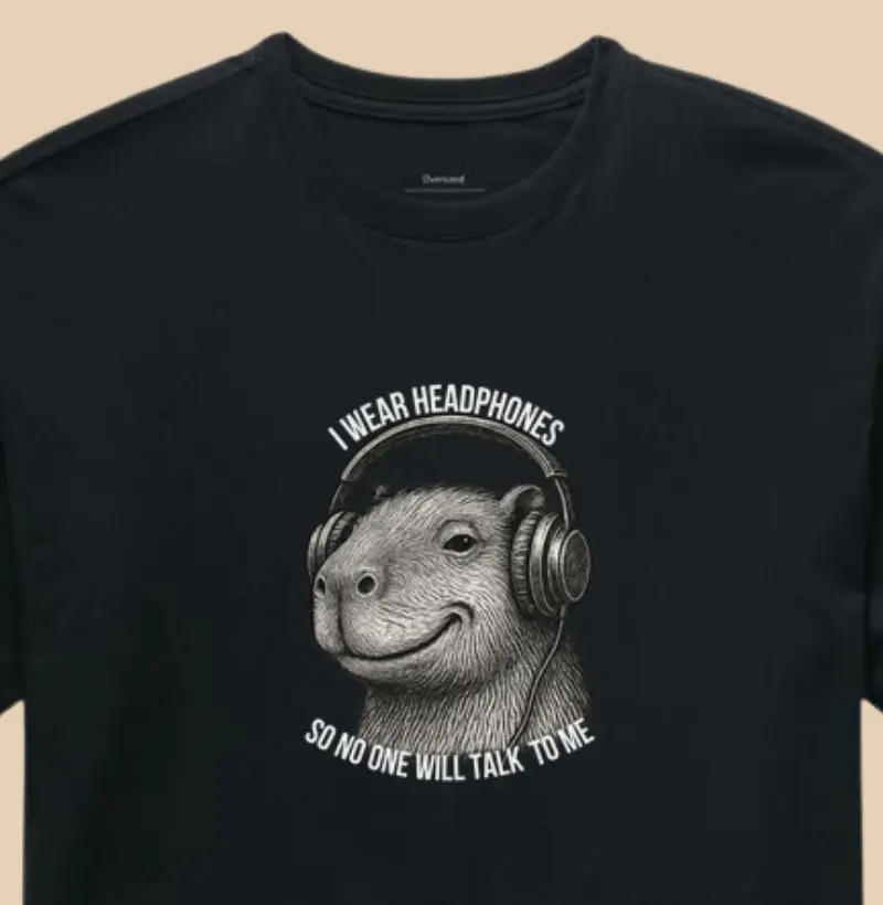 I Wear Headphones So No One Will Talk to Me