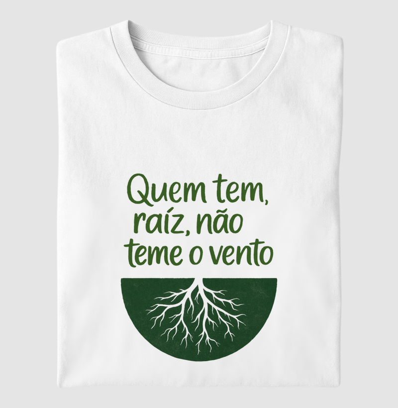 Camisa Raíz Que Não Teme