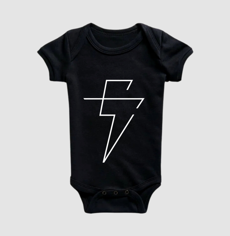 Body Infantil Oficial Eloy Casagrande #03 - Preta