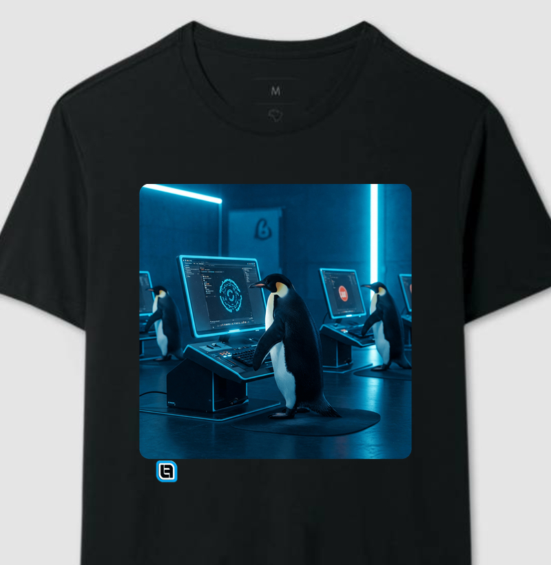 Camisa Linux Force - Security