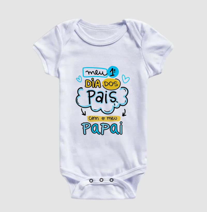 Meu 1º Dia dos Pais com Papai (menino - versão 2)