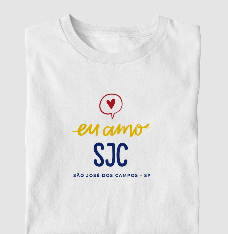 Camiseta "Eu Amo São José"