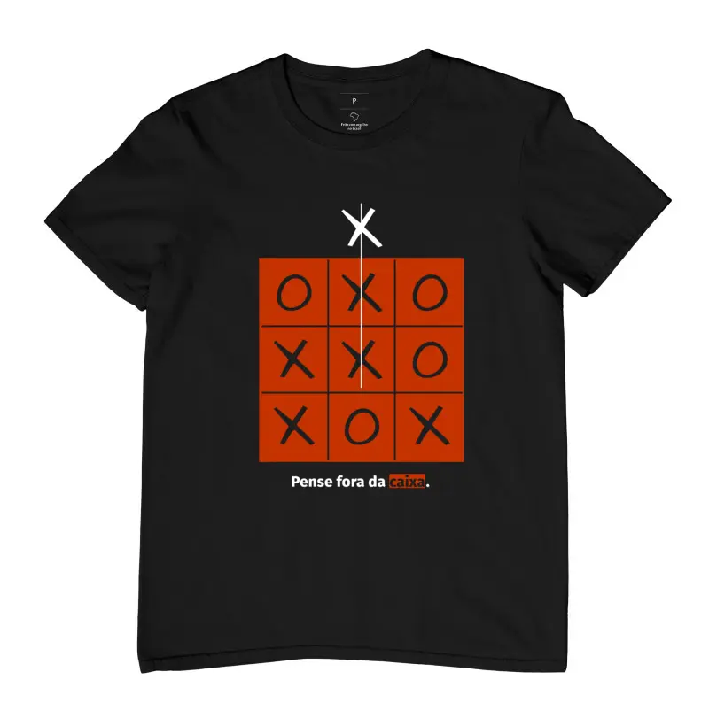 Camiseta Pense Fora da Caixa