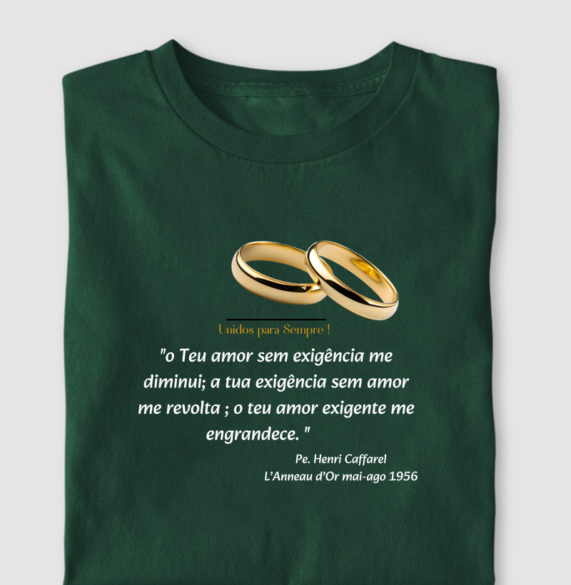 Frase 12 - "o Teu amor sem exigência me diminui; a tua exigência sem amor me revolta ; o teu amor exigente me engrandece. "        