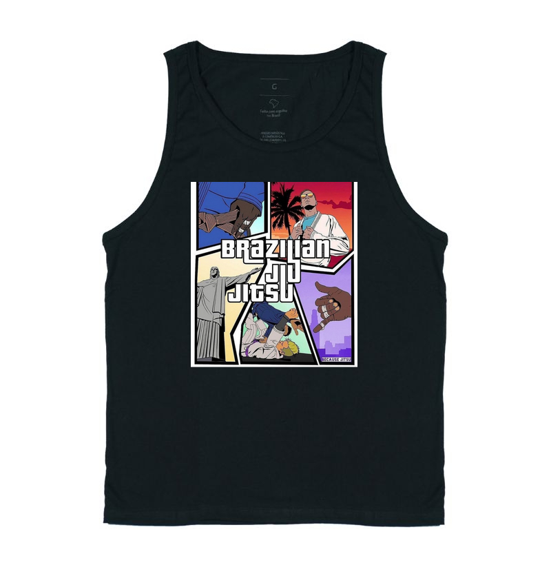 camisa Estampas Jiu Jitsu 