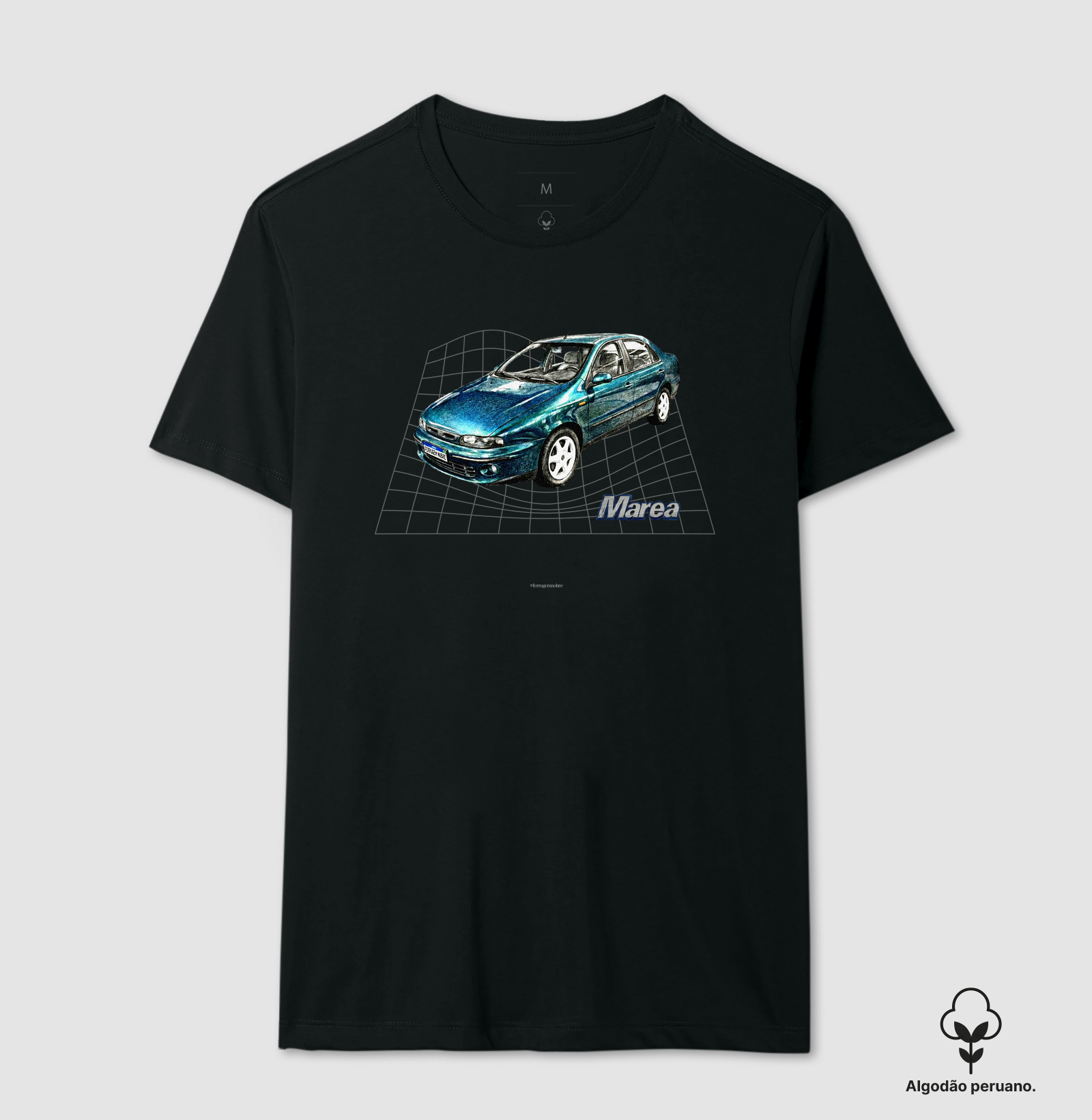 Camiseta Fiat Marea - A Sinfonia 5 Cilindros