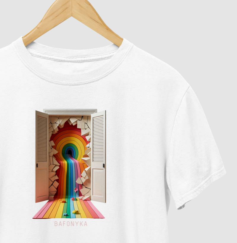 🚪🌈 Porta aberta, orgulho livre.