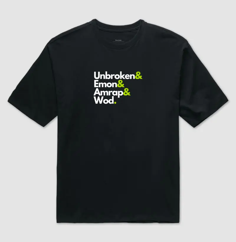 Camiseta tipos de Wod