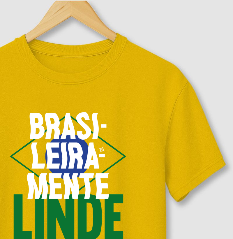 Camiseta Brasileiramente LINDE