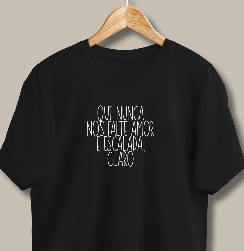 Que nunca nos falta amor.. e escalada, claro