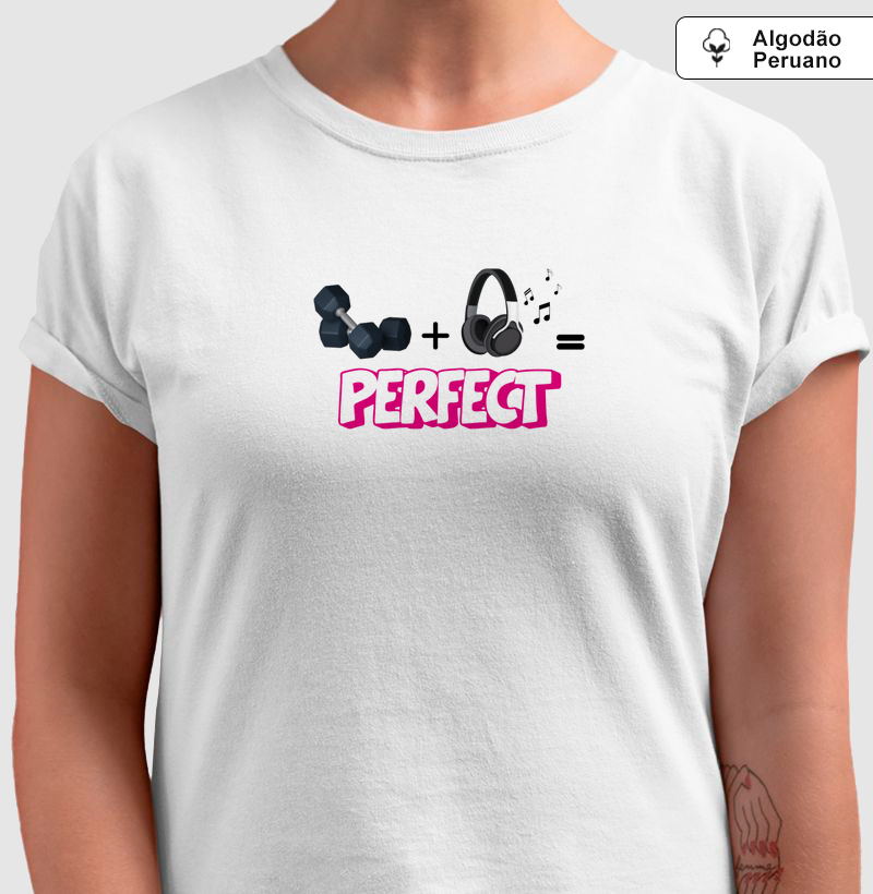 Camiseta Combinação Perfeita