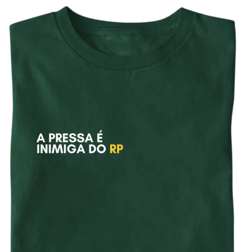 A Pressa é Inimiga do RP