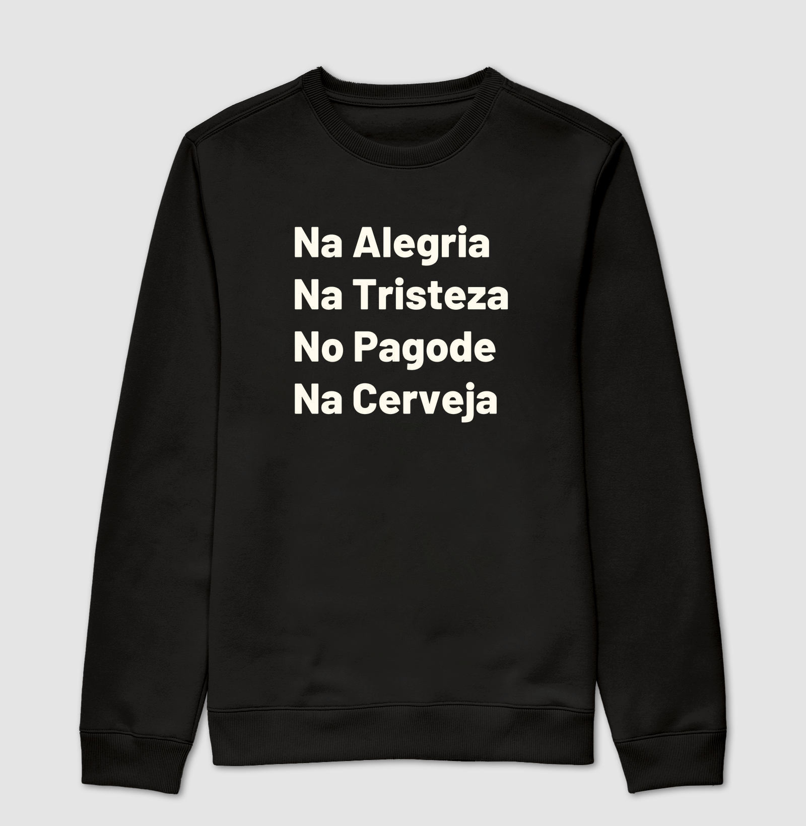 Na alegria na tristeza no pagode na cerveja