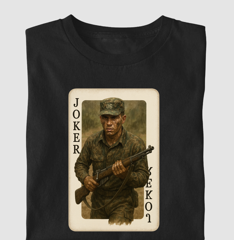 Camiseta Recruta Carta Coringa