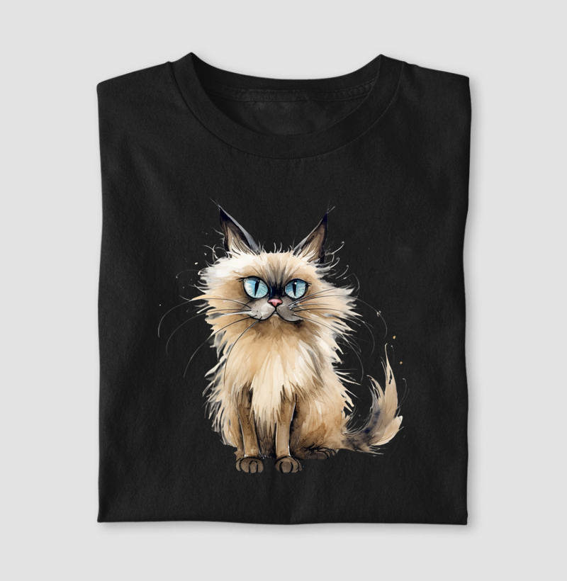 Camiseta Balinese Aquarela