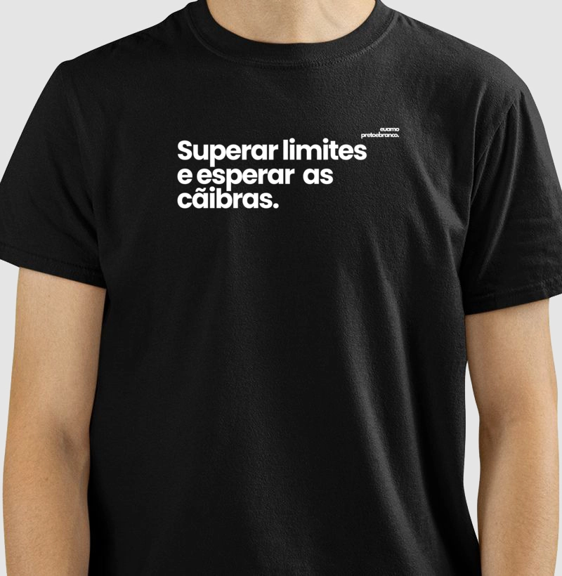 Superar limites e esperar as cãibras.