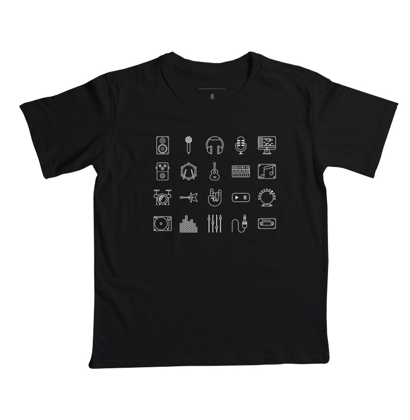 MUSIC ICONS OUTLINE