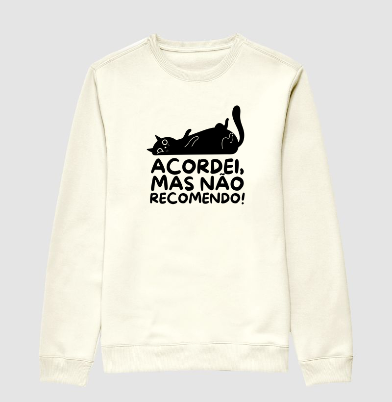 Acordei, mas não recomendo!