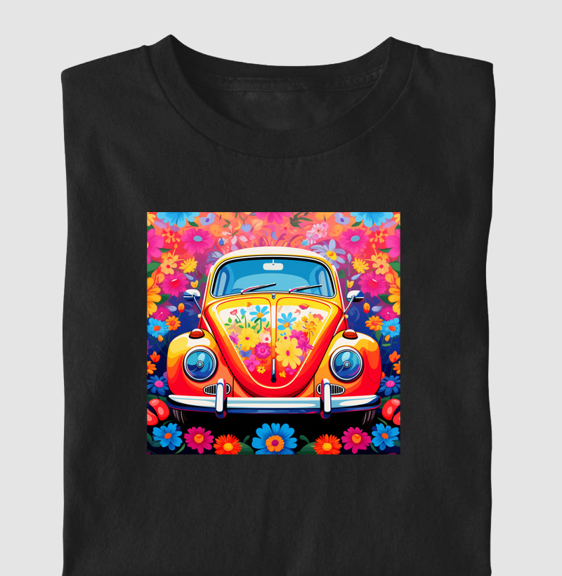 Fusca e Flores