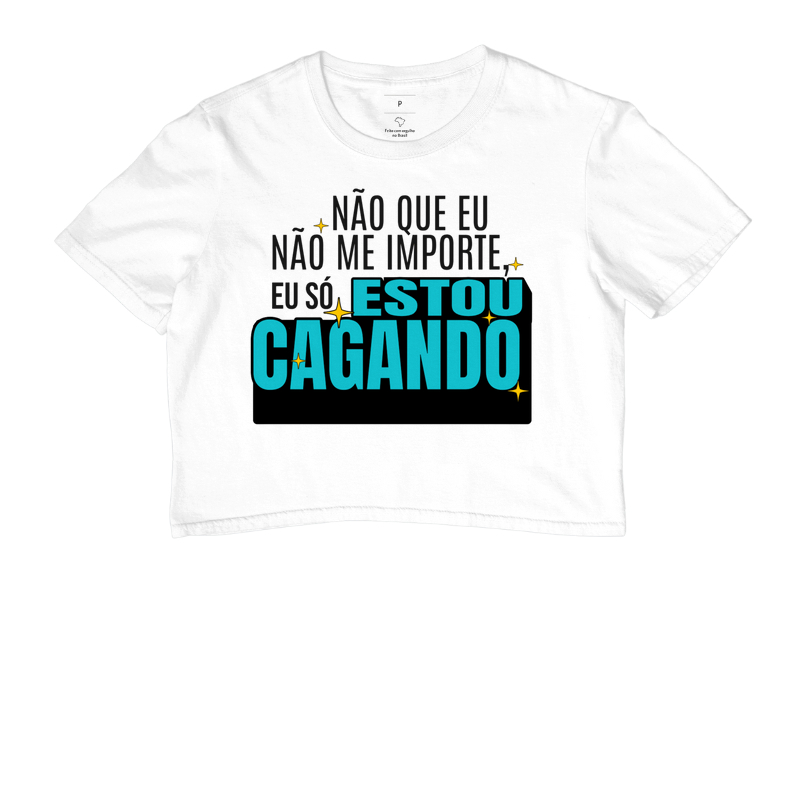 Não que eu não me importe