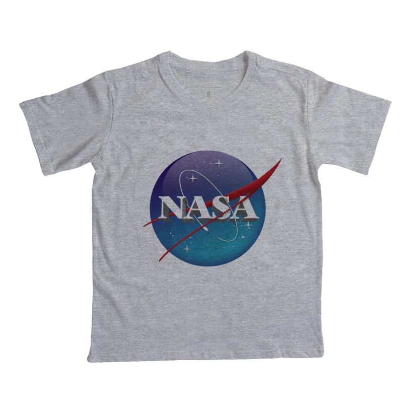 Camiseta Infantil NASA 3D