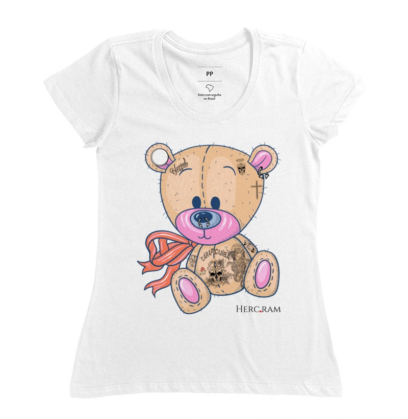 Camiseta Feminina Herc.Ram Bad-Bear