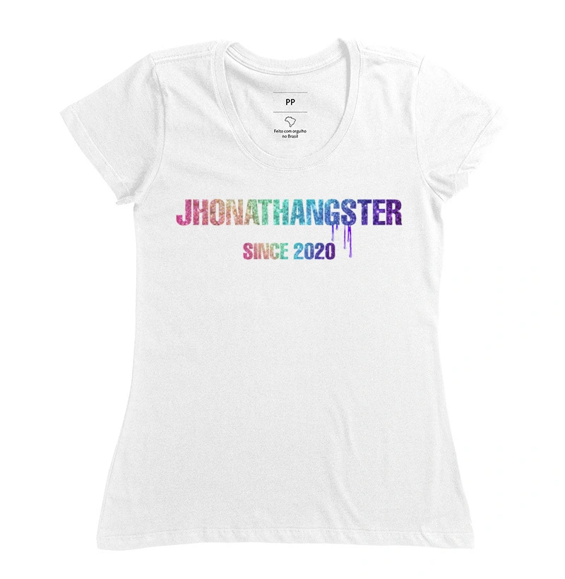 Camiseta feminina since Purple 