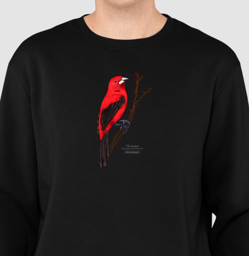 Inky Aves - Tiê-sangue - Moletom