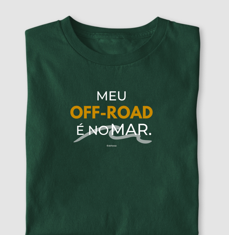 Meu off-road é no mar