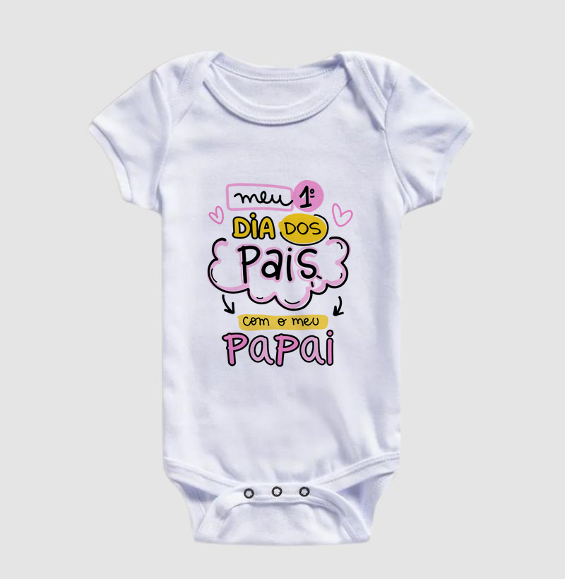 Meu 1º Dia dos Pais com Papai (menina - versão 2)