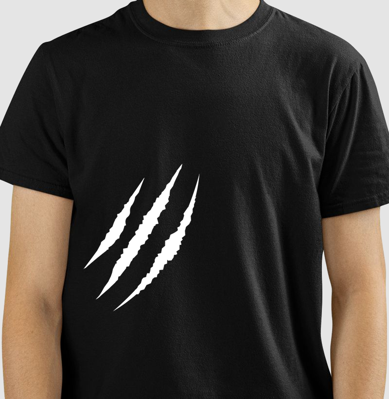 Camiseta Animalis Ataque Lateral 100% Algodão