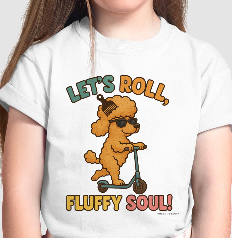 Camiseta Let´s Roll Fluffy Soul