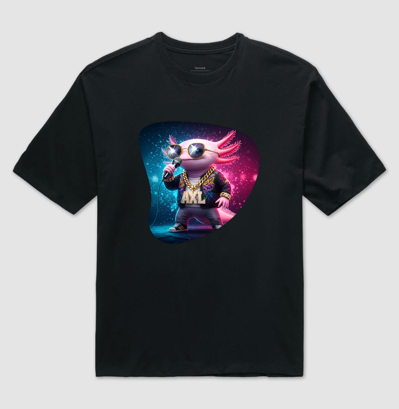 Camiseta Oversized - AXL, O Rapper (01)